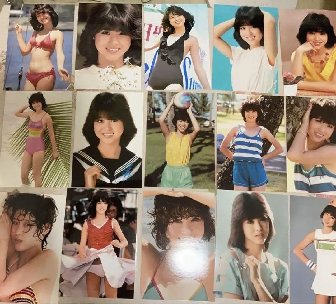 Amazon.co.jp: 松田聖子 L判生写真18枚セット : おもちゃ