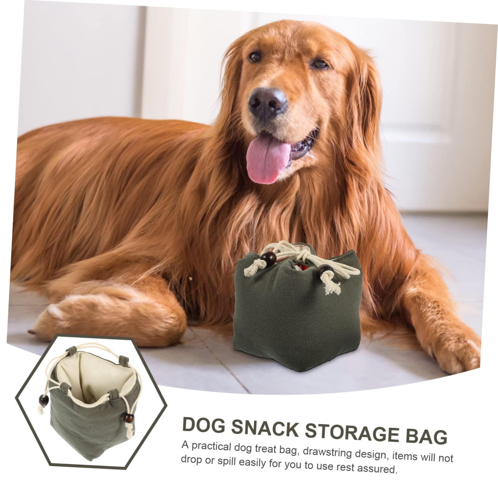 HANABASS 5stücke Hundetraining Leckerlitasche Tragbare Futteraufbewahrung Für Snacks Und Spielzeug Wiederverwendbare Bauchtasche Für Strapazierfähigem Material Mit Für Leckerlis Und