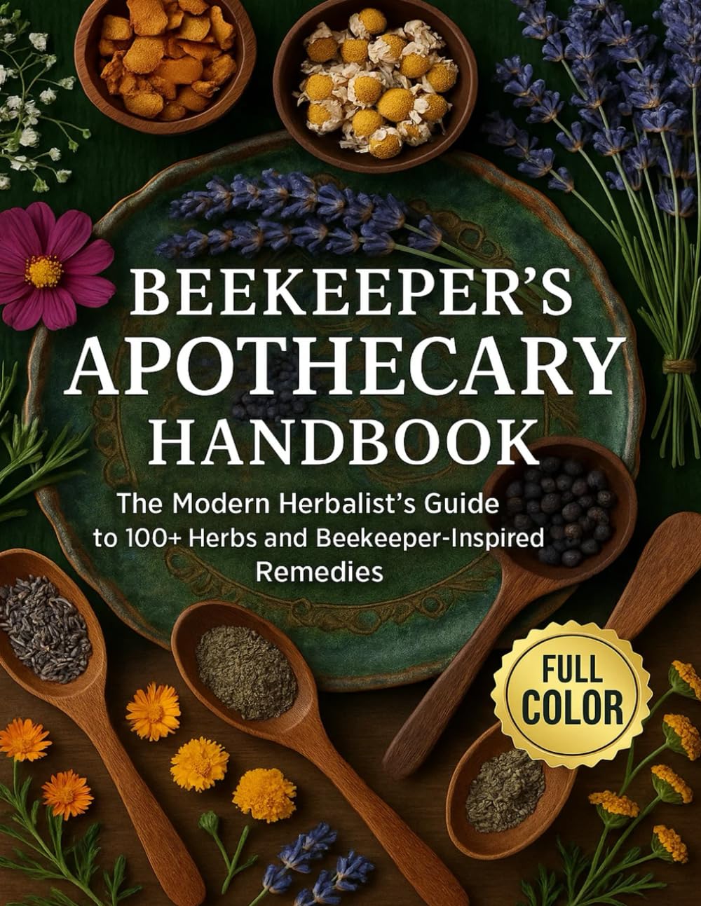 The Beekeeper's Home Apothecary: The Modern Herbalist’s Guide to 100+ Herbs and Beekeeper-Inspired Remedies
