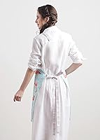 Vista 60 de Maison d' Hermine Delantal 100% de algodón para mujeres con bolsillo de cocina delantal de chef para hombres, decoración de Pascua