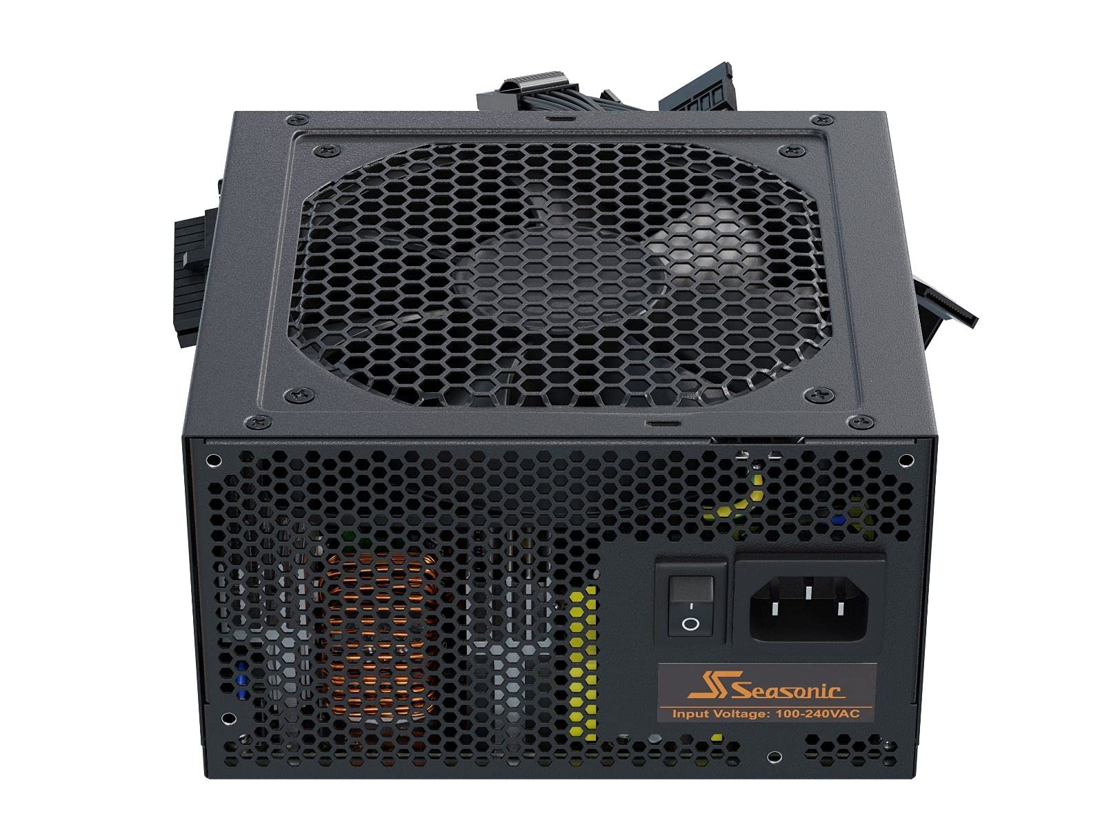 Seasonic B12 650W 80 PLUS Bronze Wired PSU, Single Rail, 54A +12V, Black, ATX PSU