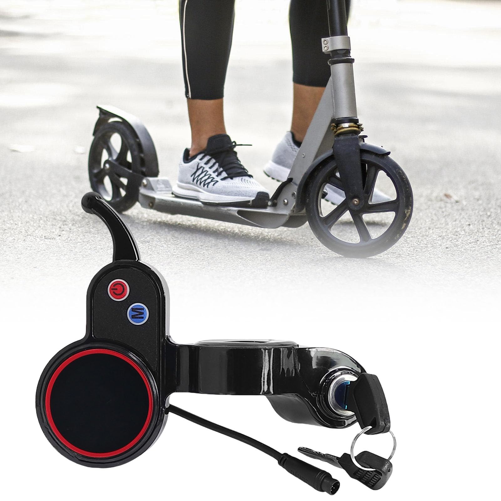 Patinete Eléctrico Pantalla LCD Tablero Panel de Visualización LCD Aceleradores Panel de Instrumentos Potencia