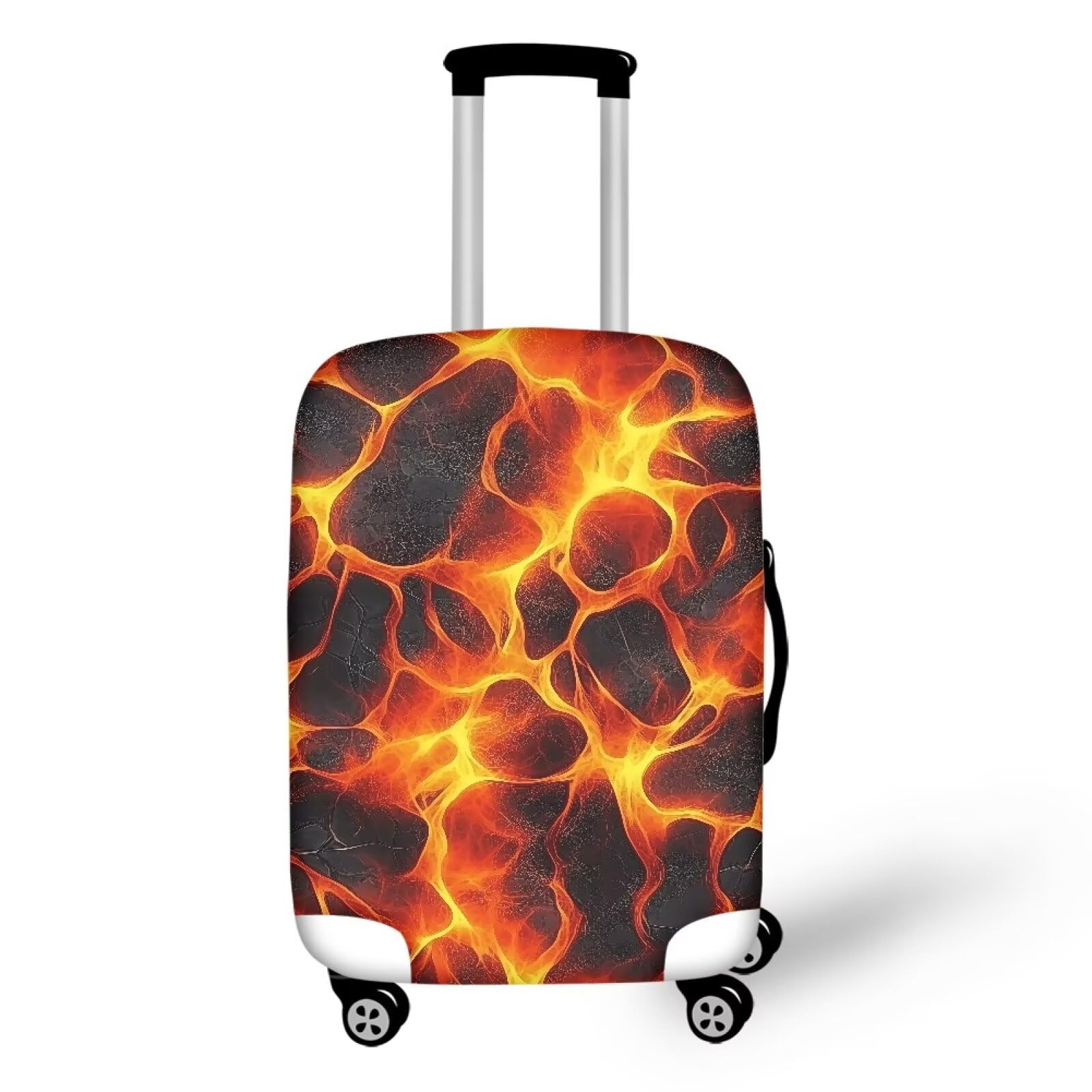Flame Design Suitcase Covers for Luggage,Travel Luggages Cover,Dustproof Carry on Luggage Cover,Suitcase Covers Protector Fit 18-32 Inch Dust Pollution Prevention