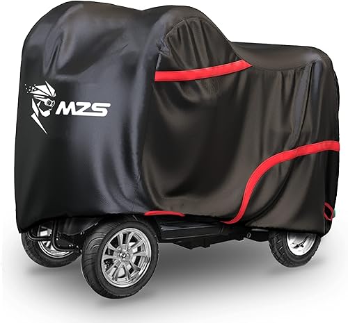 MZS Funda de almacenamiento para scooter de movilidad, protección impermeable al aire libre, accesorios para scooters de hasta 56 pulgadas, 3 o 4