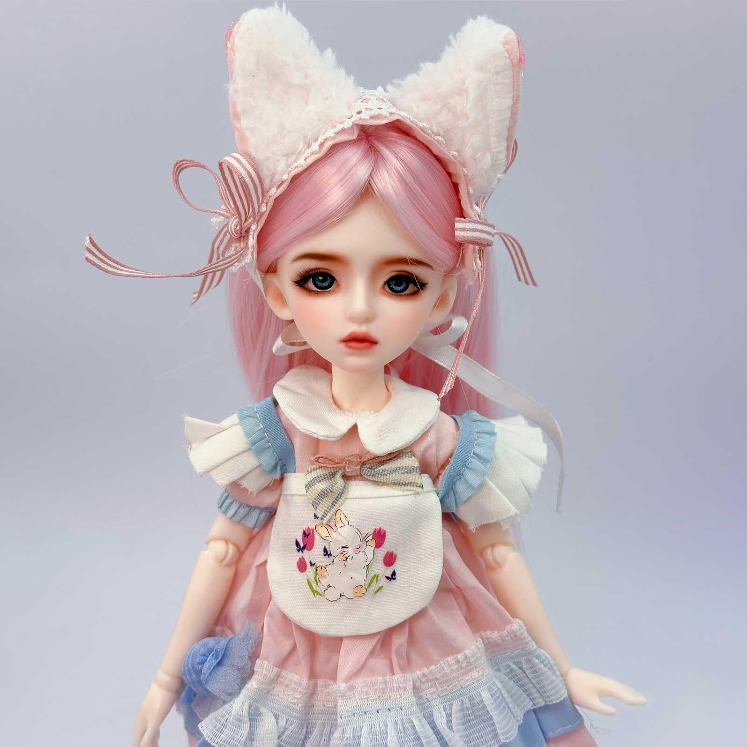 Linara BJD Dolls 1/6 Full Set Doll 12 inch Ball Jointed Doll Adorable Dolls with Dress Shoes Wig Hair Face Makeup Eyes Best Gitfs for Christmas Birthday