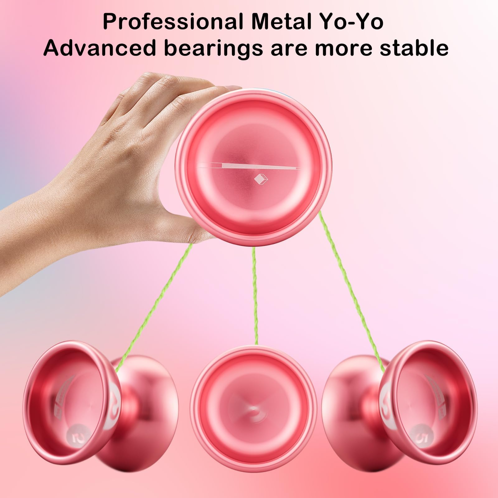 Amazon | WATIEOBOO ヨーヨー プロフェッショナル メタル レスポンシブ