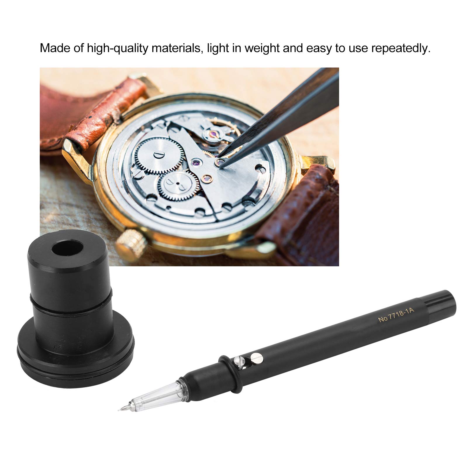 Watch Oiler, Compact Adjustable Automatic Lightweight Watch Repair Tool for Watch Maintenance for Watchmaker for Watch Repair(7718-1A)