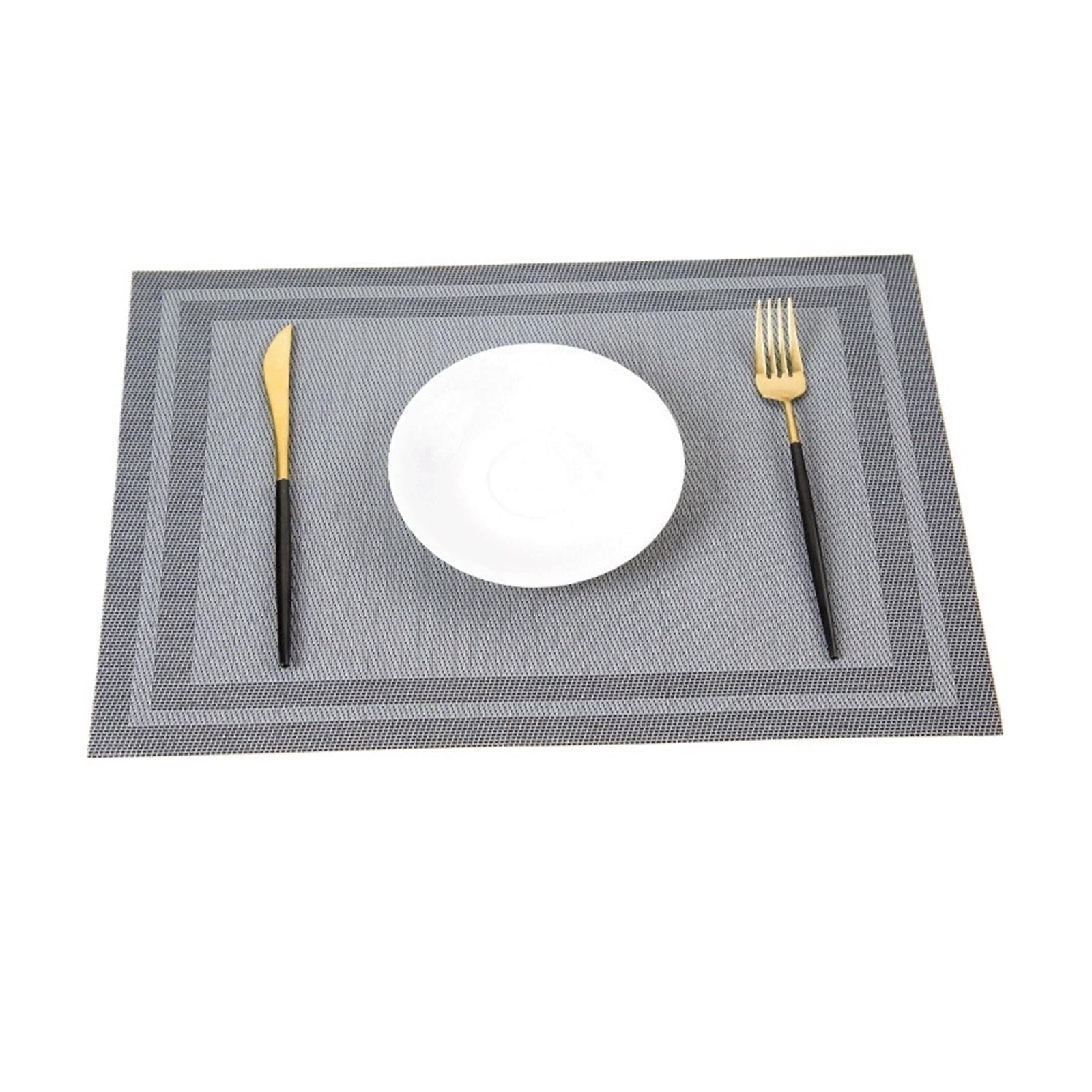 Décoration de Table, Sets de Table, Tapis de Cuisine/Salle à Manger uni Style Occidental, résistant à l'usure, antidérapant, idéal pour Les hôtels.