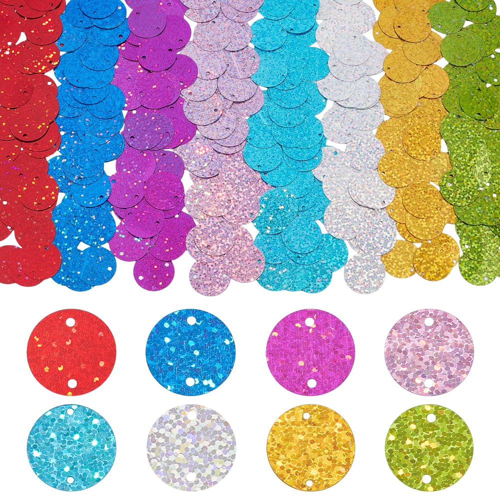 Paillettes rondes pour réparer et embellir un vêtement abîmé facilement