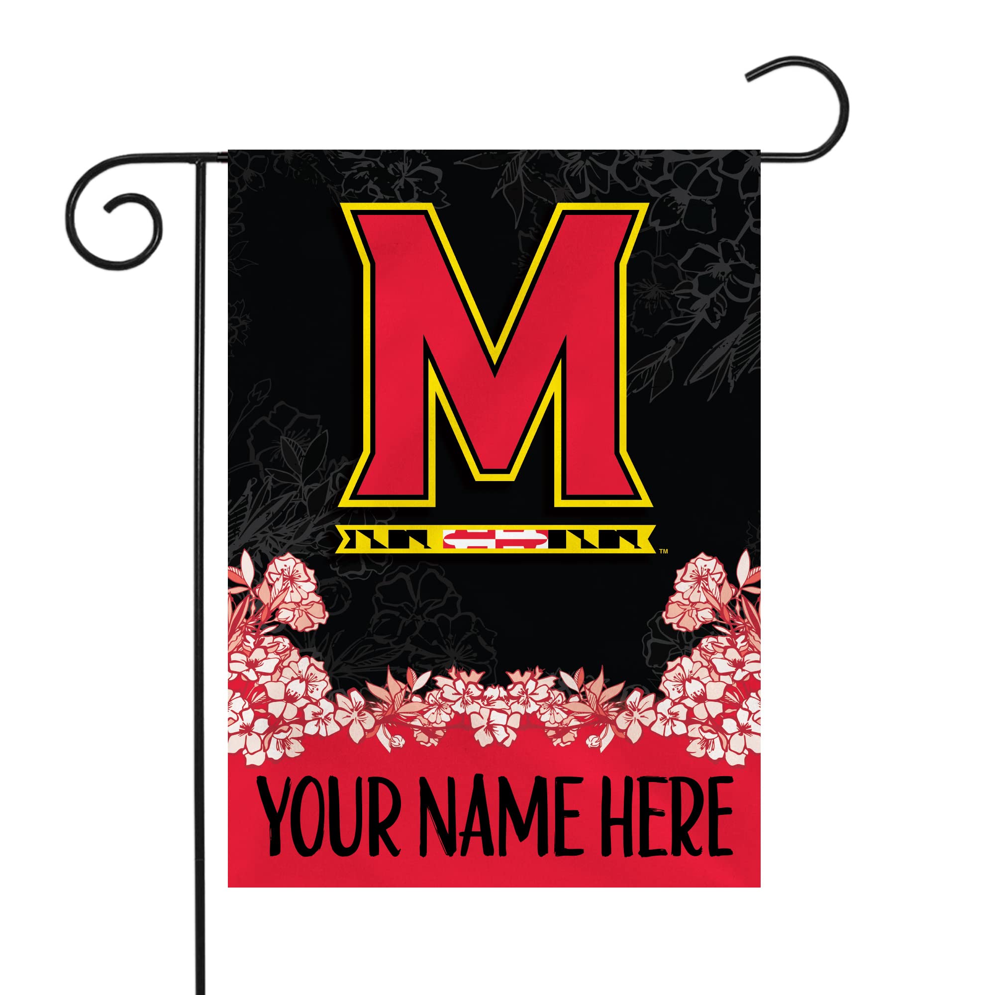 Rico Industries NCAA Standard/Primary Personalized Garden Flag