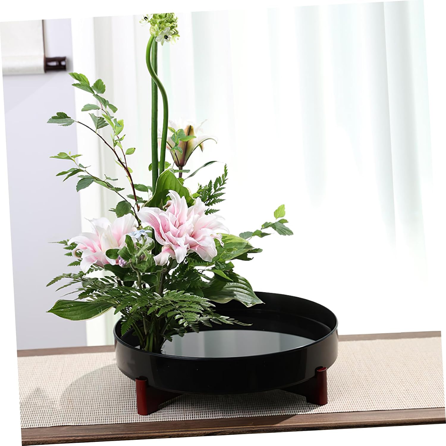 BELLIFFY 2pcs Floral Grid Frog Reusable Flower Grid Floral Arrangement Supplies Vase Bendable