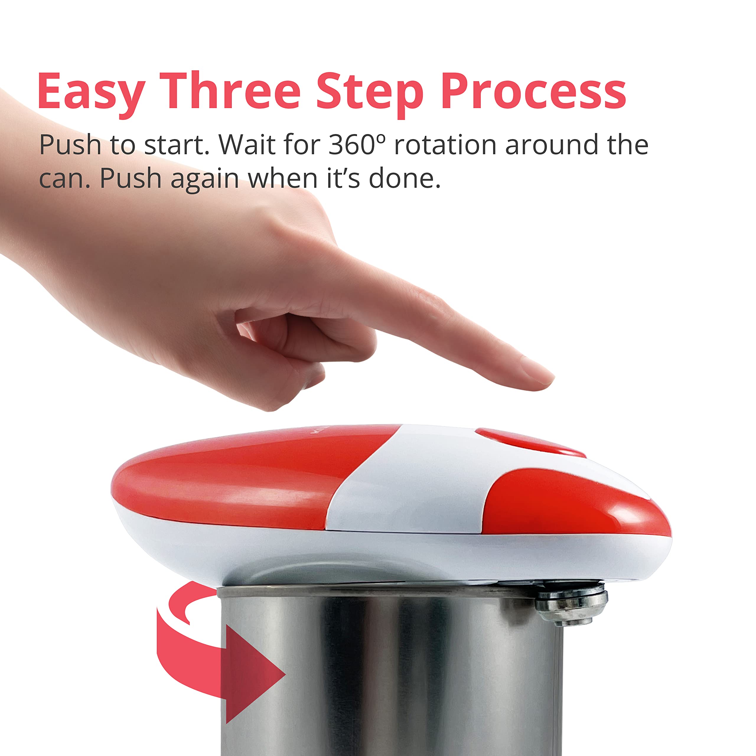 Buy Kitchen Mama Electric Can Opener 2.0 Upgraded Blade Opens Any Can