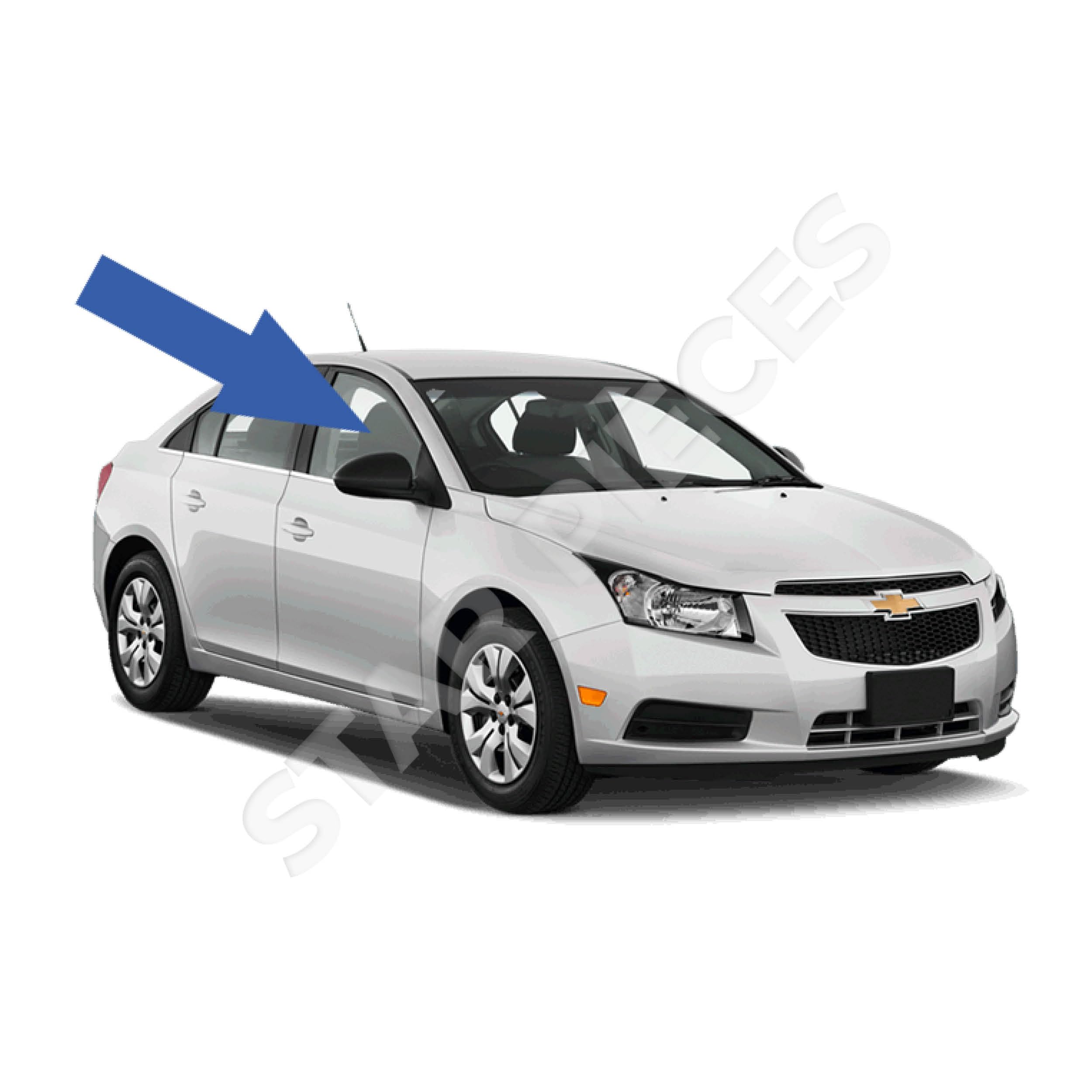 STARKIT PERFORMANCE Alzacristallo Chevrolet Cruze J300 J308 2008-2017 ANTERIORE DESTRO passeggero 95954796