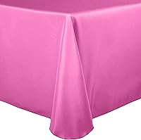 Vista 29 de Ultimate Textile Mantel ovalado de lino de poliéster de 54 x 96 pulgadas, color amarillo claro