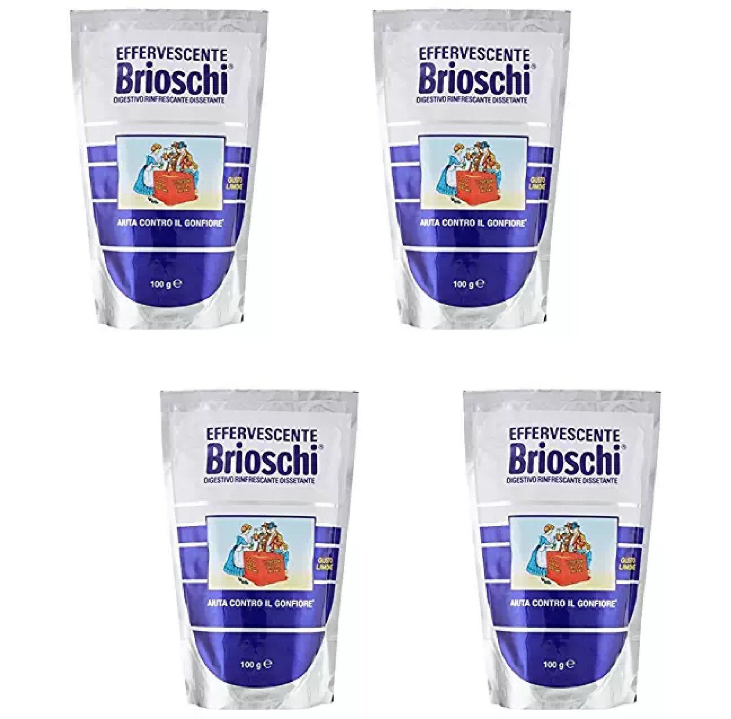 Buy Brioschi"Digestivo rinfrescante dissetante" Effervescent Antacid