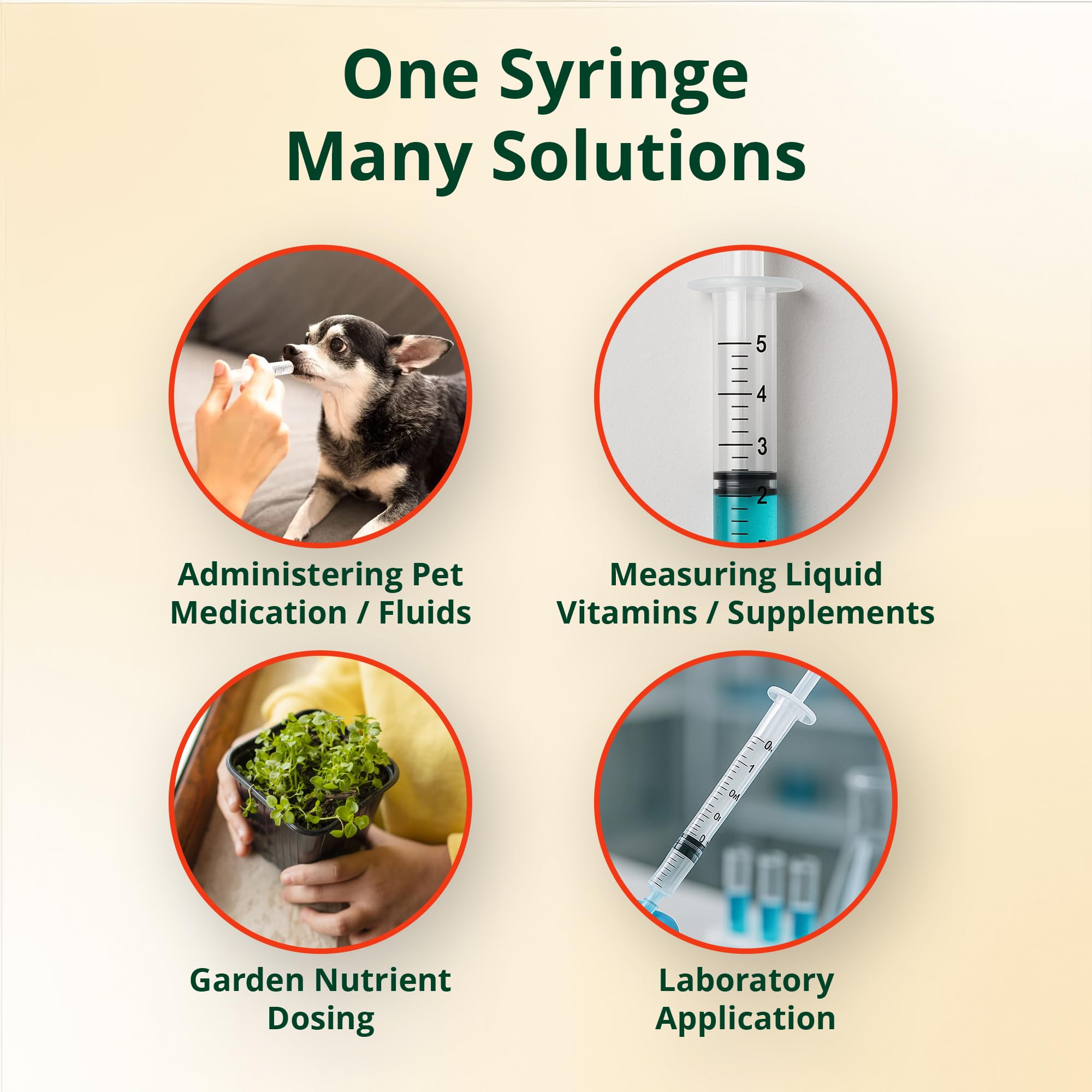Elimedical Veterinary Disposable Syringe, 60cc Luer Lock, Without Needle, Individually Packaged, 25 per box, 60LT — Amazon image 2