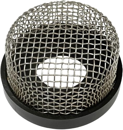 Cosmostar Stainless Steel Strainer ¾ Inch -14, Aerator Screen Wire Mesh Compatible with Livewell Pump, Industrial Plumbing Inline, Garden Washers Water Filter Sprayer Garden Hose Suction Line. (1)