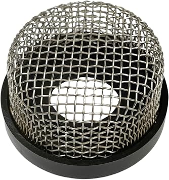 Cosmostar Stainless Steel Strainer 34 Inch -14, Aerator Screen Wire Mesh Compatible with Livewell Pump, Industrial Plumbing Inline, Garden Washers Water Filter Sprayer Garden Hose Suction Line. 4