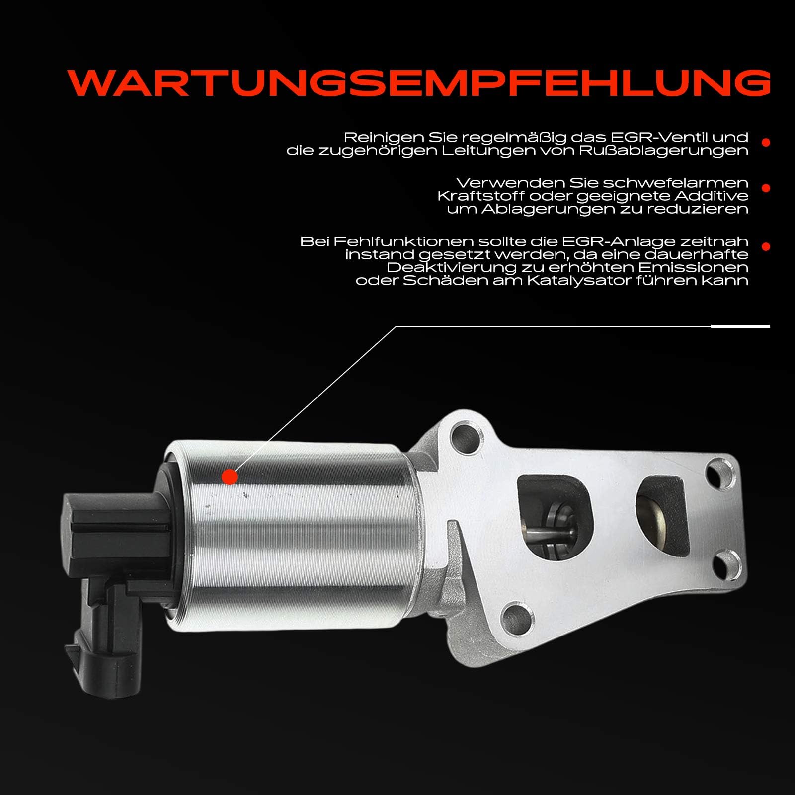 AGR-Ventil Kühler Abgasrückführung für Astra G F67 F08 F48 F07 F35 F69 Astra H L48 L35 L08 L67 Meriva Vectra C Zafira/Zafira Family B A05 1.6L Benzin 2000-2012 24445720