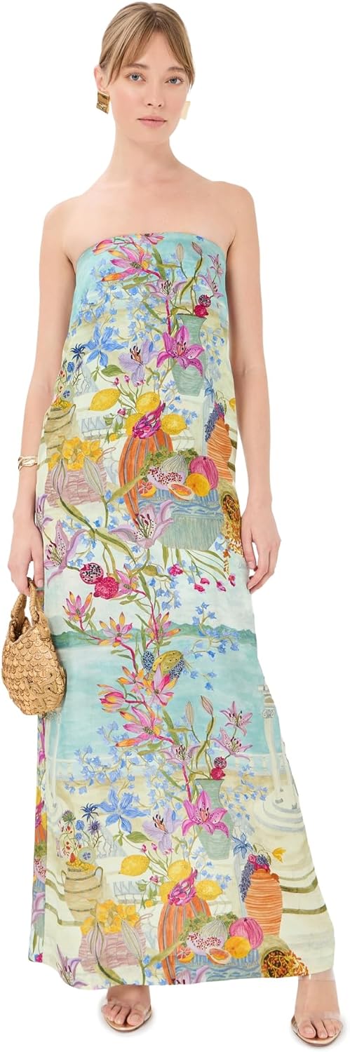 Isla & White Women's Filmena Silk Dress