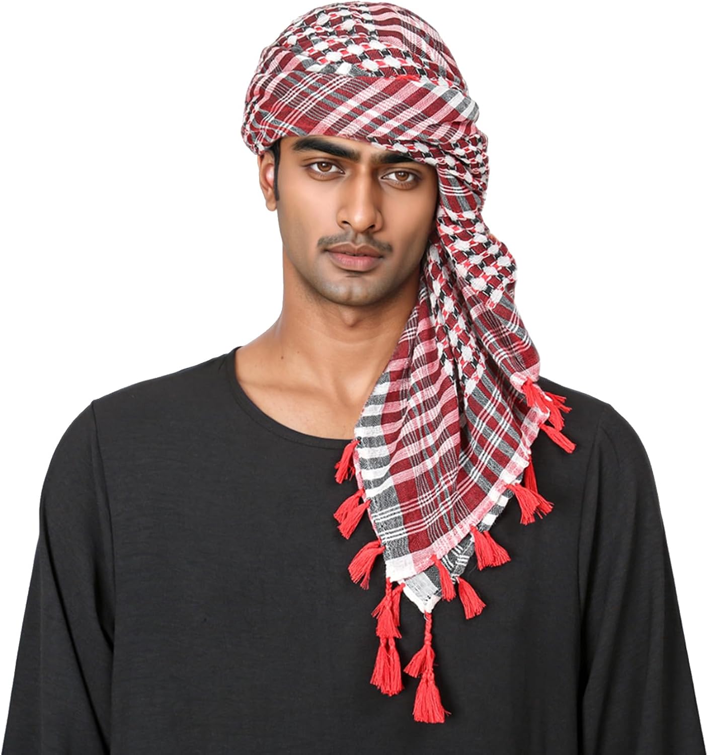 Clobeau Men Arab Kafiya Keffiyeh Arabic Muslim Head Botswana Ubuy
