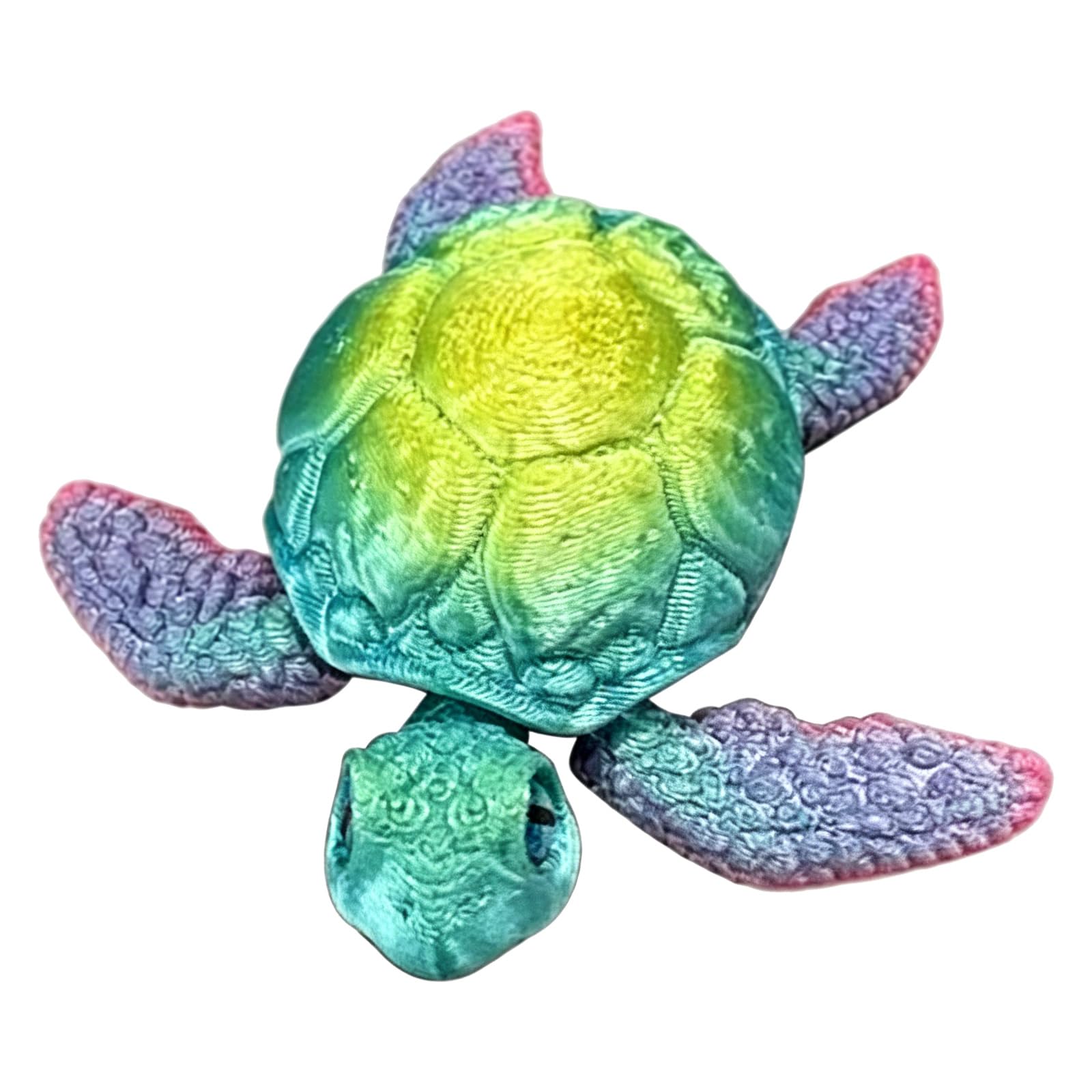 Hrtyvhin 3D Printed Sea Turtle, Flexible Joint Articulated Sea Turtle Fidgets Toy Realistic Turtles Statue Ornament Home Decors Flexible Joint Articulated Fidgets Toy