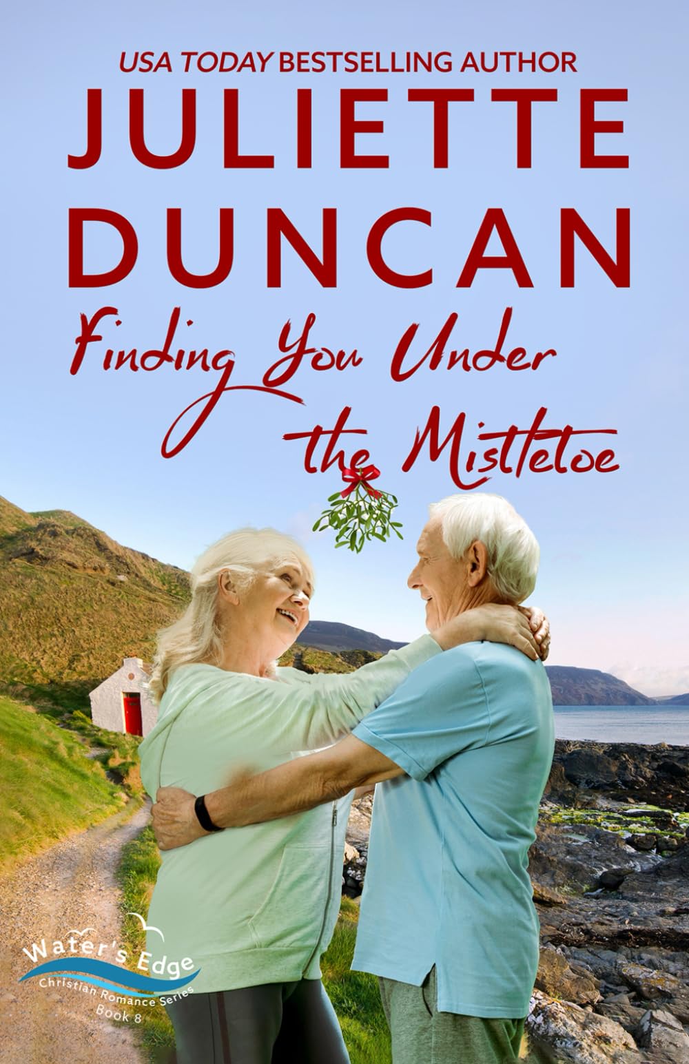 Finding You Under the Mistletoe: A Small-Town Christian Romance (Water’s Edge Christian Romance Series)