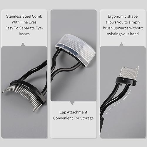 Miniatura 9 de DUcare Brochas de maquillaje, 14 piezas con 3 esponjas de maquillaje, bolsa de cosméticos y peine de pestañas