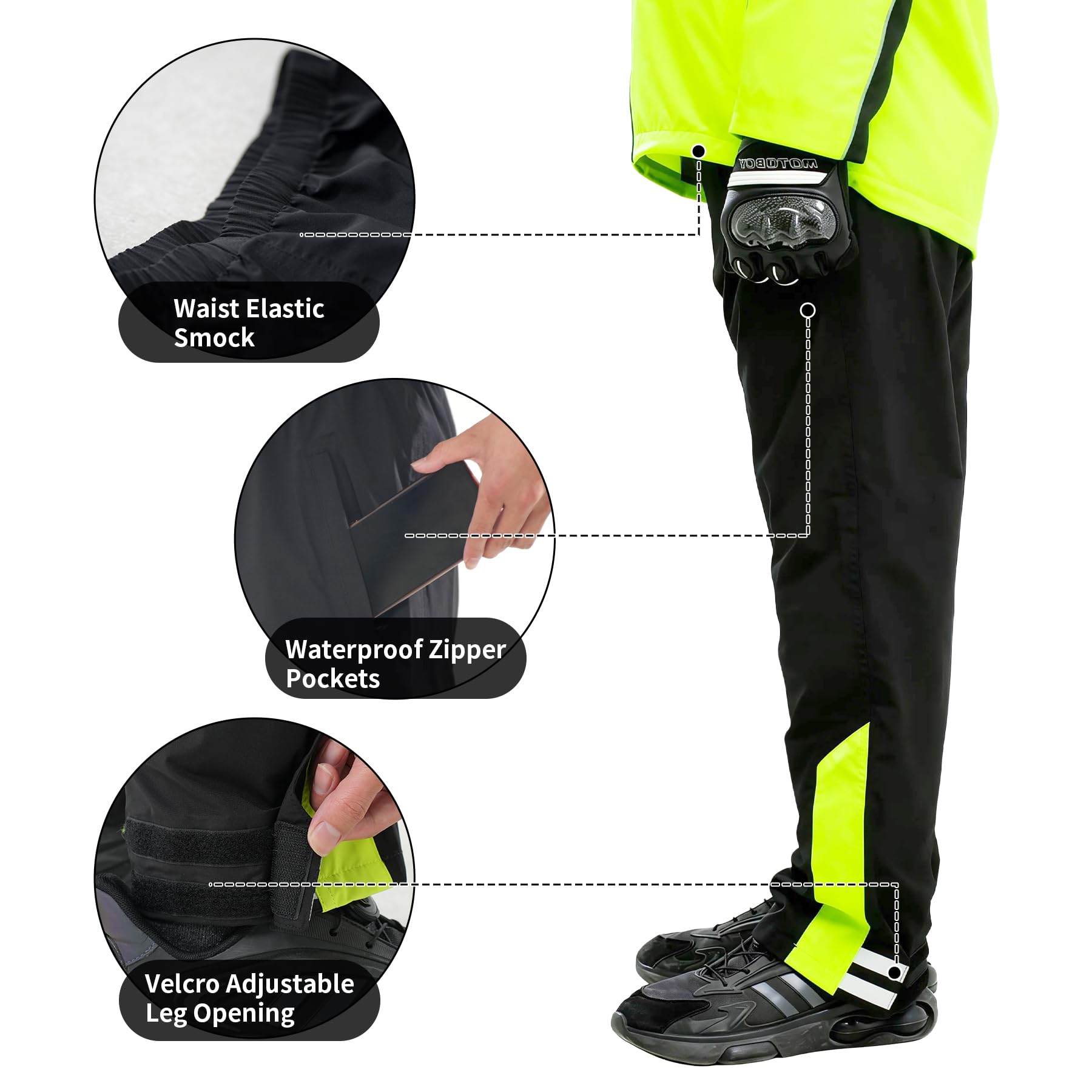 Tuta antipioggia per uomo e donna, giacca impermeabile per moto, golf, escursionismo, ciclismo, giacca antipioggia