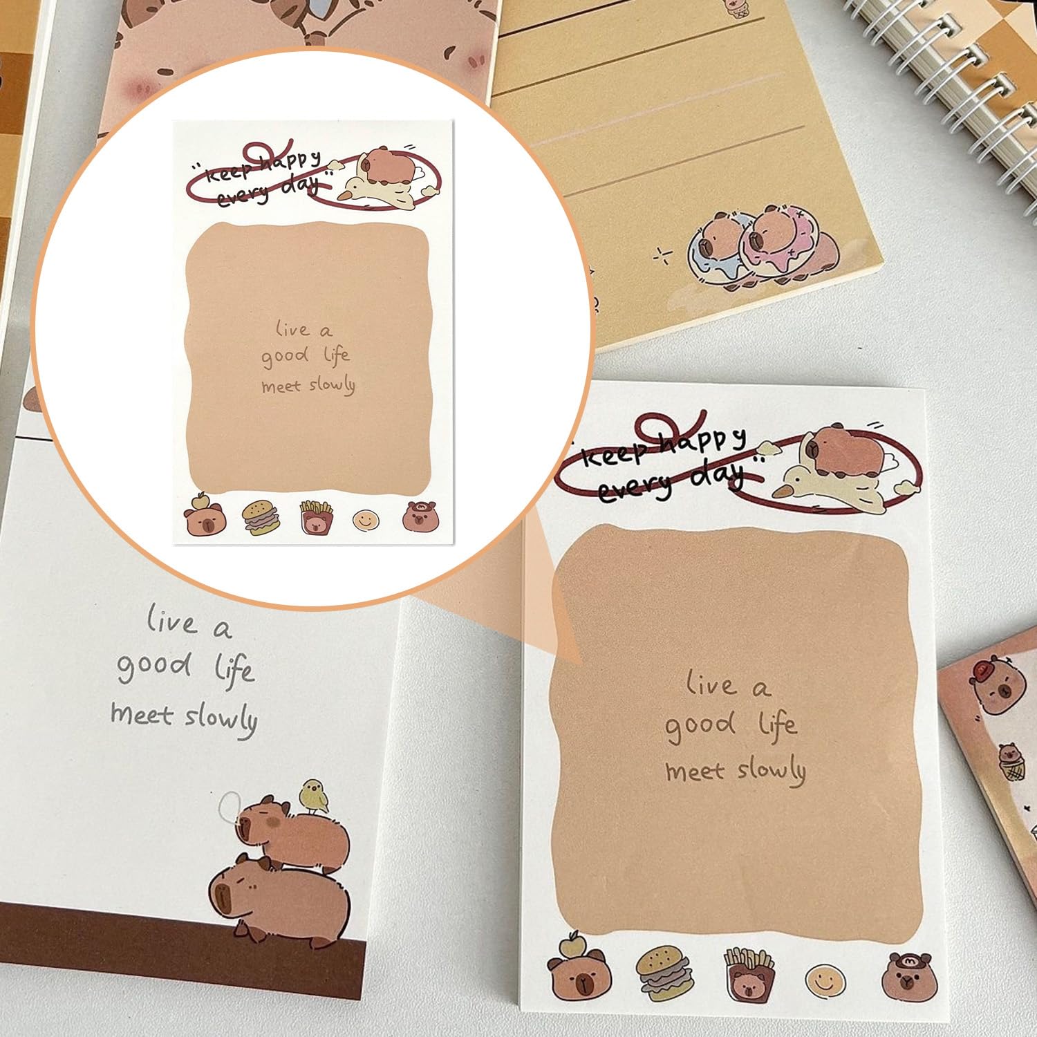 Set Cancelleria Cartoni Animati - Penne, Adesivi, Note E Segnalibri