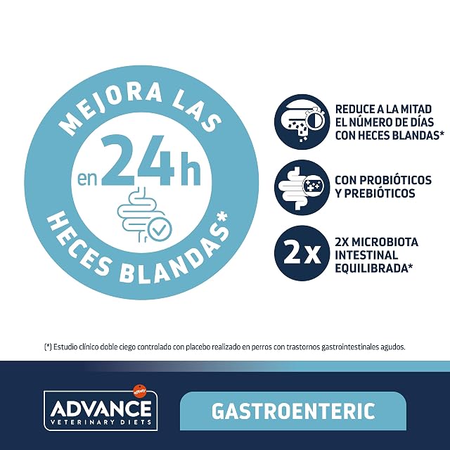 Foto 3 de 6 de Advance Veterinary Diets - Pienso para perros cachorros y adultos medianos y grandes Advance Gastro…
