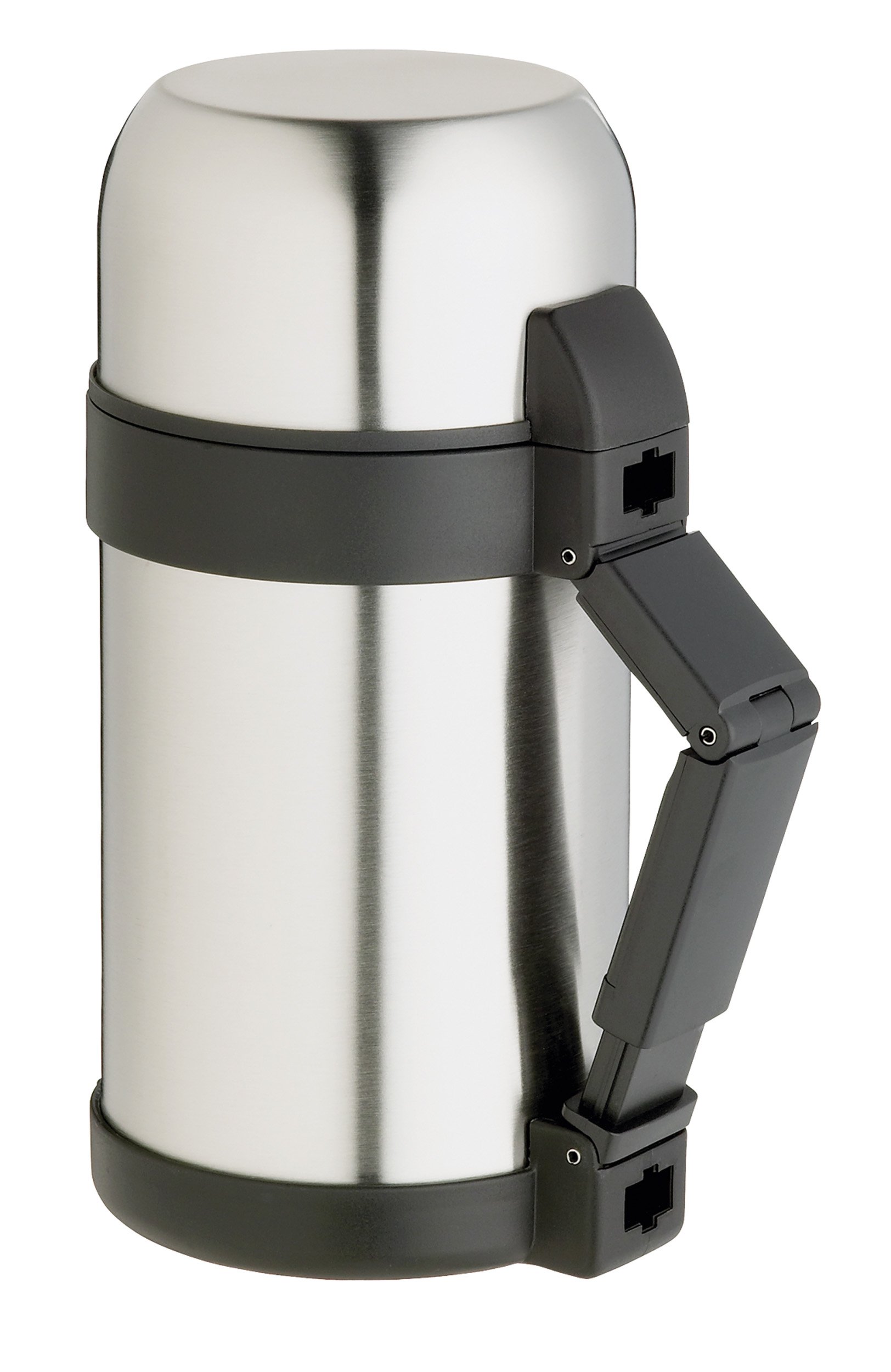 KitchenCraft MasterClass Vacuum Flask, Stainless Steel, 1 Litre