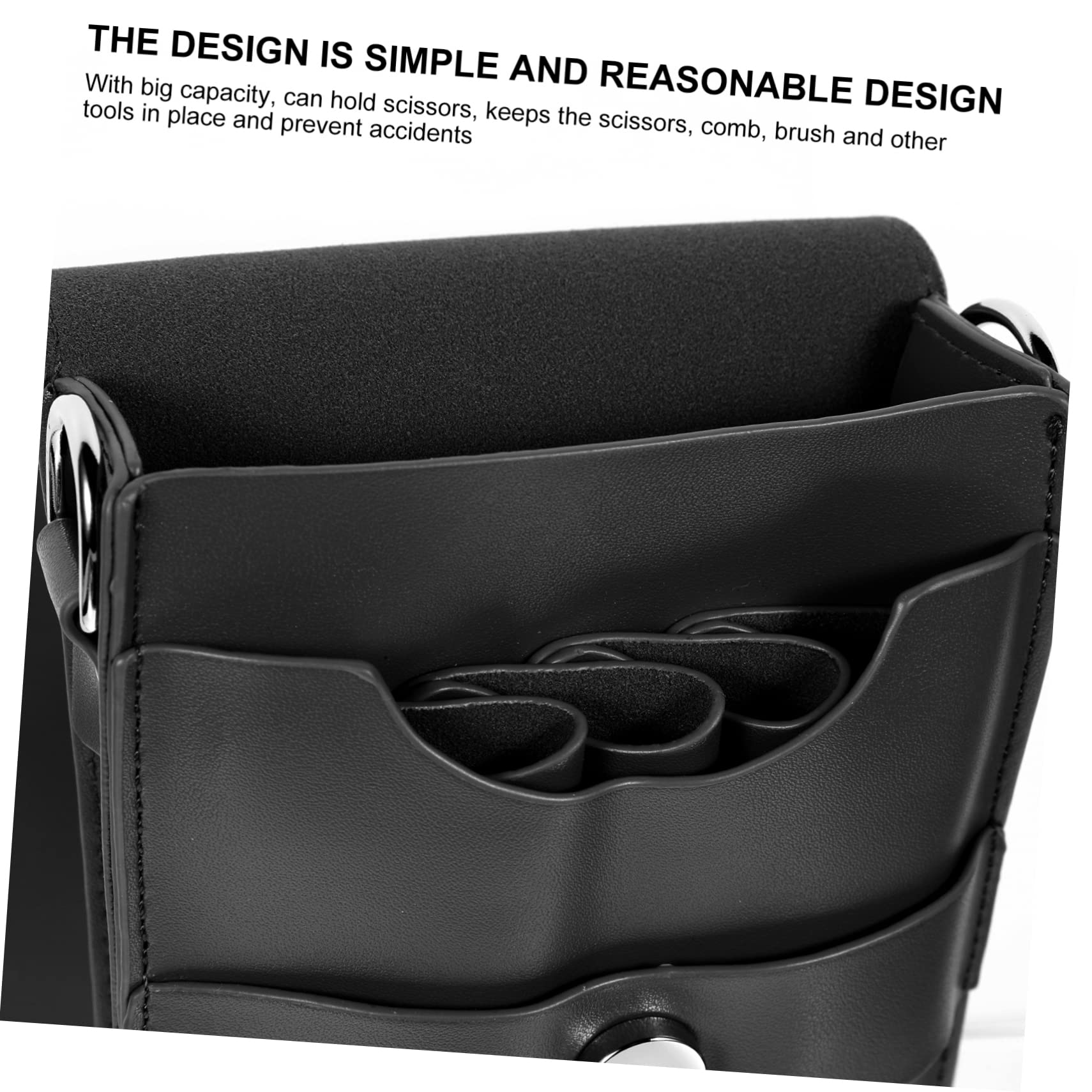 MUSISALY Hair Cutting Bag Barber Cliers Pouch Salon Scissor Bag Hairdressing Tools Organizer