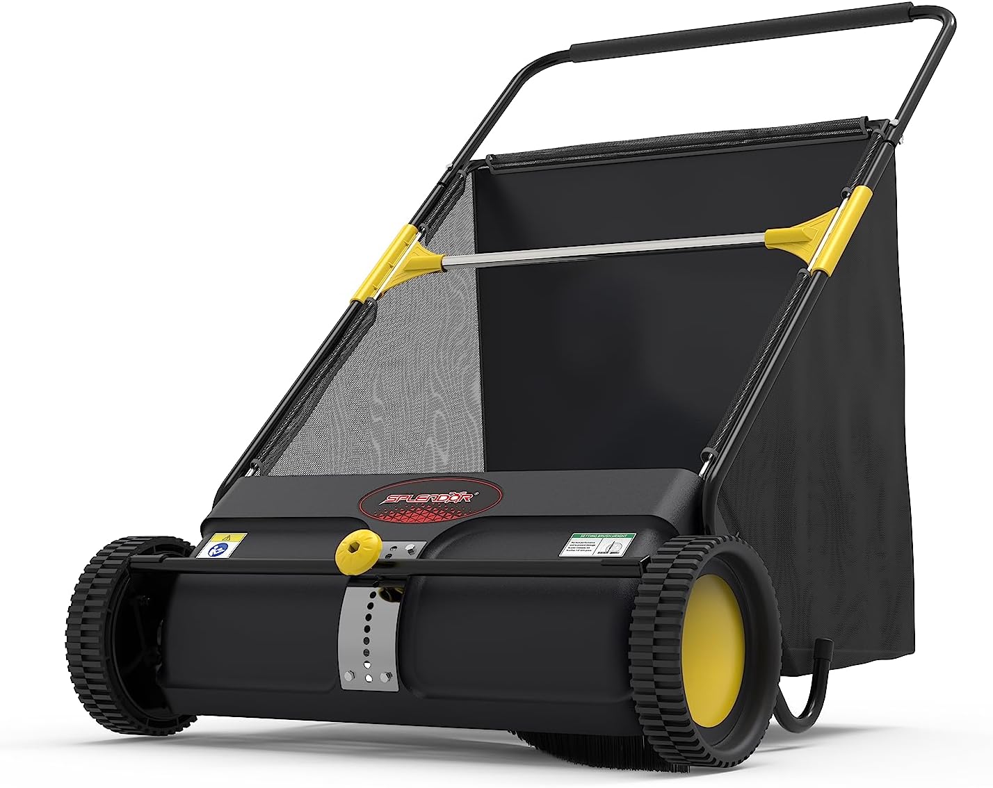 SPLENDOR LS650A2 26Inch Walkbehaind Push Lawn Sweeper Yard Sweeper