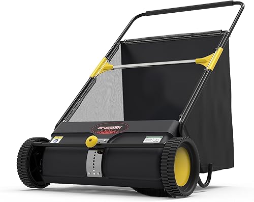 SPLENDOR LS-650A - Barredora de césped de 26 pulgadas 26 pulgadas color negro