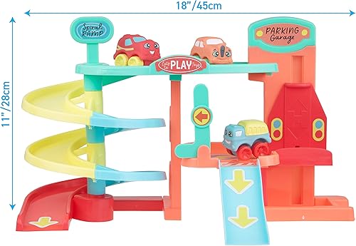 Miniatura 7 de Lots to Play Toys - Cochera de estacionamiento para bebés de varios pisos - JC Toys