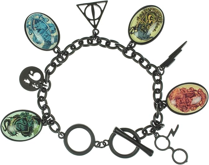 Harry Potter Deathly Hallows Eight Charm Bracelet