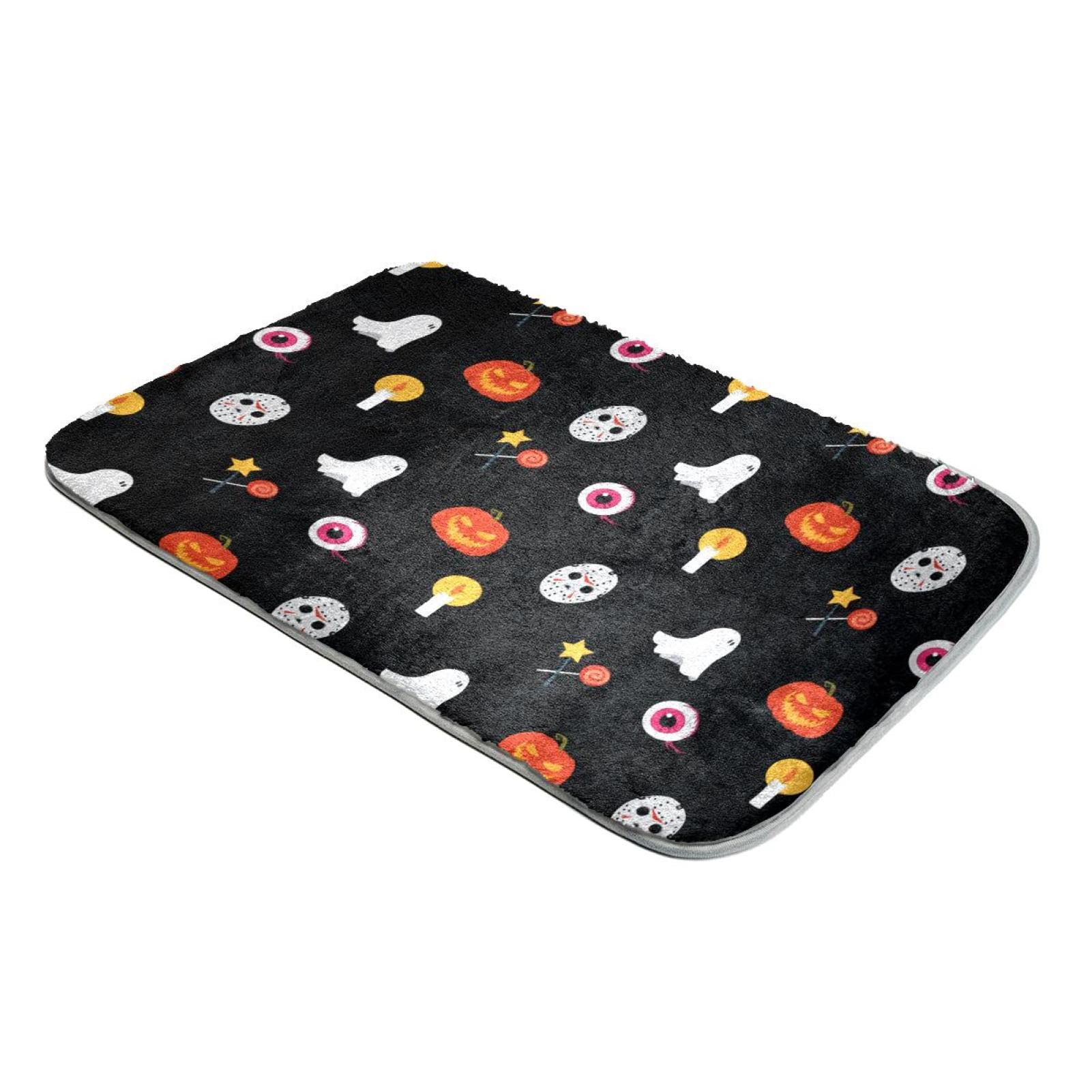 Tapis fausse fourrure Halloween ultra doux pour salon cocooning