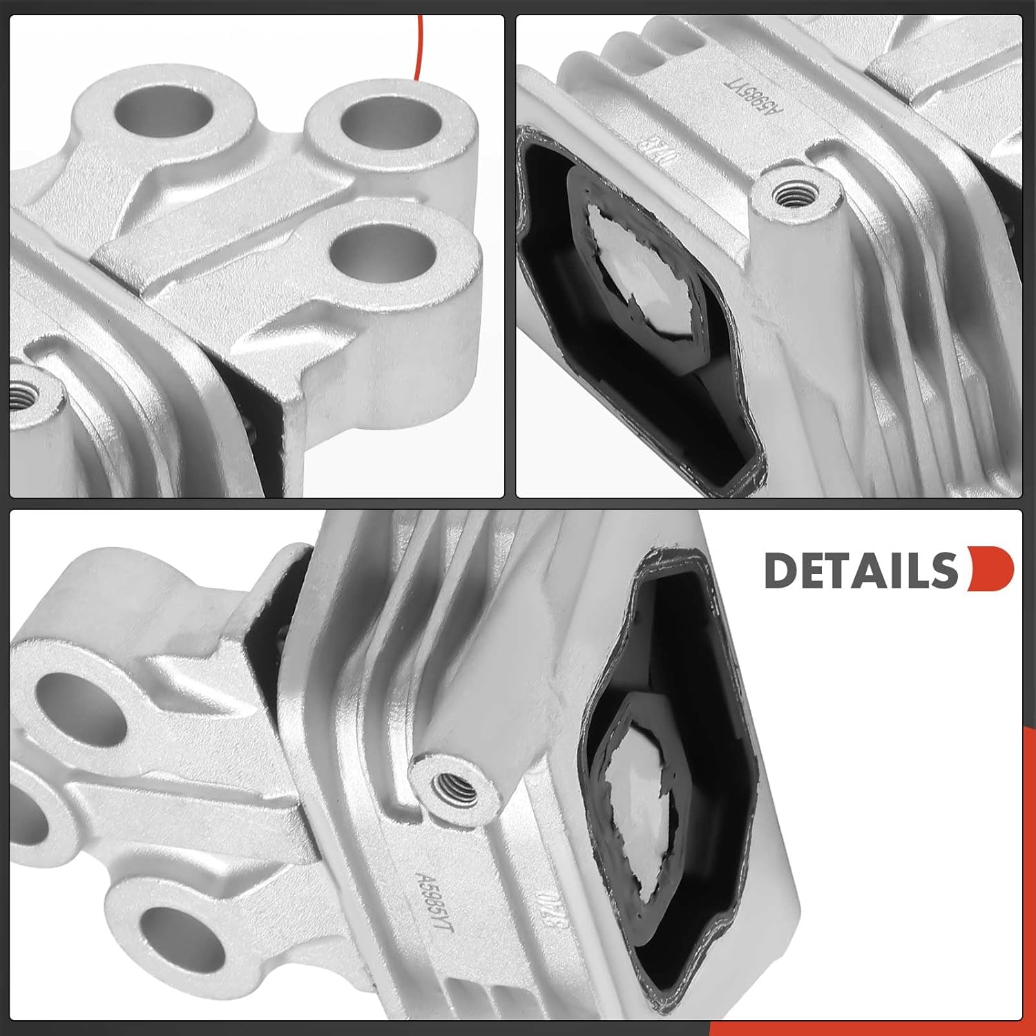 A-Premium Front Left Driver Side Engine Motor Mount Compatible with Fiat 500L 2014 2015 2016, 1.4L