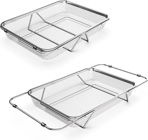 Extendable Dish Rack with Feet, Vegetable Colander Basket, Stainless Steel Dish or Silverware Drying Rack, Ultimate Kitchen Organizer Over The Sink