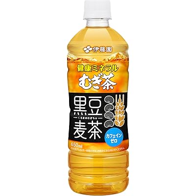 伊藤園 健康ミネラルむぎ茶 黒豆麦茶 650ml×24本 ペットボトル
