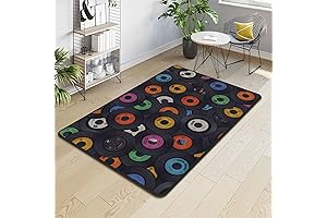 Retro Record Music Carpet Personalized Music Rug
