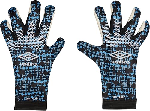 Miniatura 2 de Umbro Junior Neo League - Guantes de portero, negroblancoazul, 5