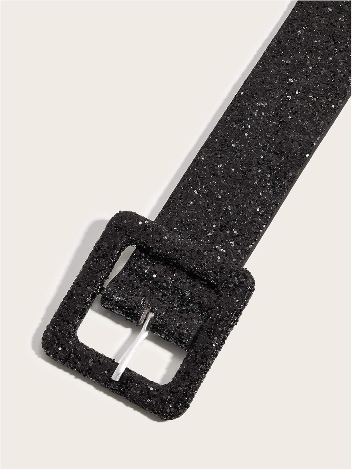 GORGLITTER Women's Rhinestone Cowgirl Belts Bling Western Leather Belt for Jeans Pants - Image 2