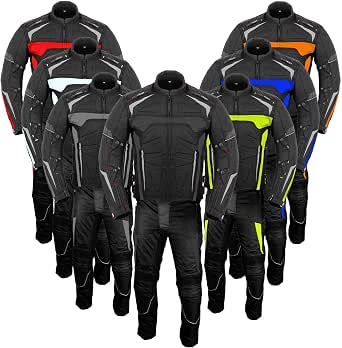 Texpeed Motorcycle Trousers - Waterproof Cordura With CE Armor (Hip & Knee)
