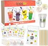 Bobalife Summerfruit Bubble Tea Kit - Make Your Own Boba Tea At Home | 12 Drinks | Popping Boba & Tapioca Pearls | Vegan Gluten Gift Set