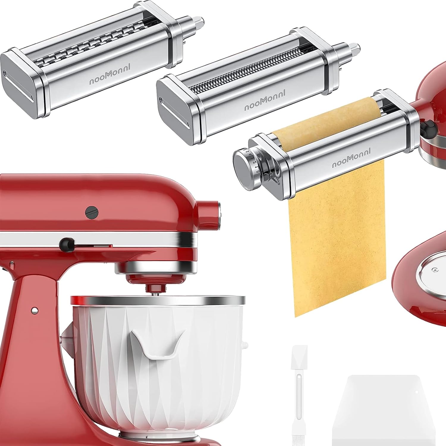 InnoMoon Ice Cream & Pasta Maker Attachment for KitchenAid
