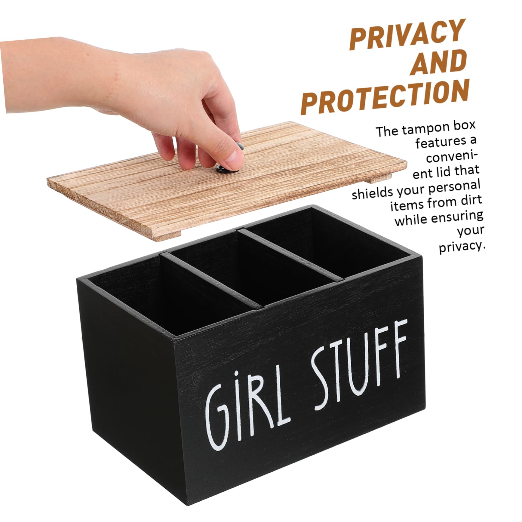 ULTECHNOVO 2 Teilige Aufbewahrungsbox Für Damenbinden Pad Aufbewahrung Für Das Badezimmer Damentampon Organizer Für Das Badezimmer Tampon Und Pad Halter Für Das Organizer