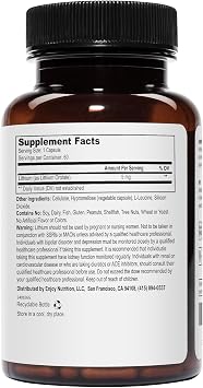 Lithium Orotate - 5mg of Elemental Lithium, 60 Vegetarian Capsules (Pack of 2)