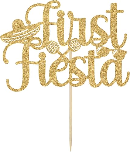 Miniatura 2 de Decoración para pastel de primera fiesta con purpurina, decoración de pastel de feliz primer cumpleaños, decoración para pastel de 1 cumpleaños,